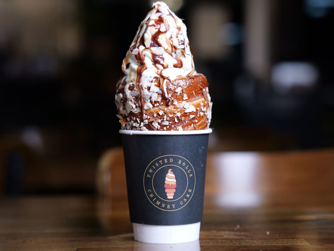 Almond Chimney Cake