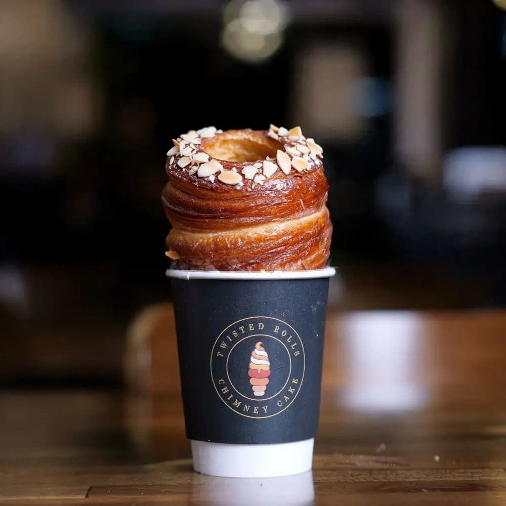 Almond Chimney Cake