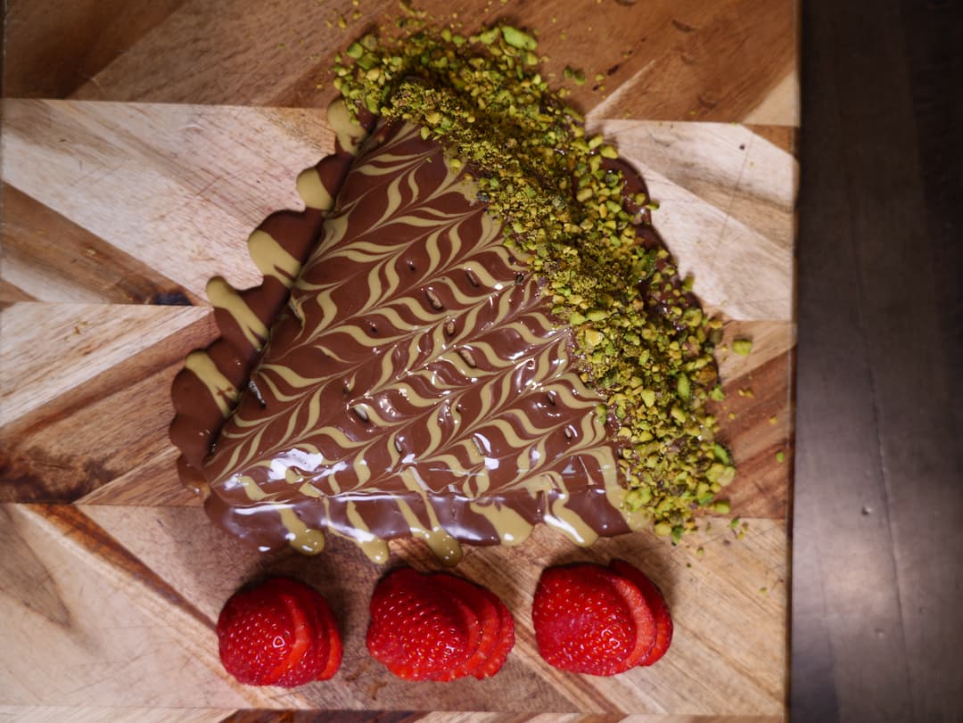 Dubai Chocolate Crepes