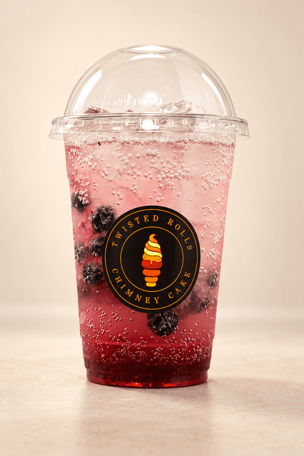 Blueberry Italian Soda
