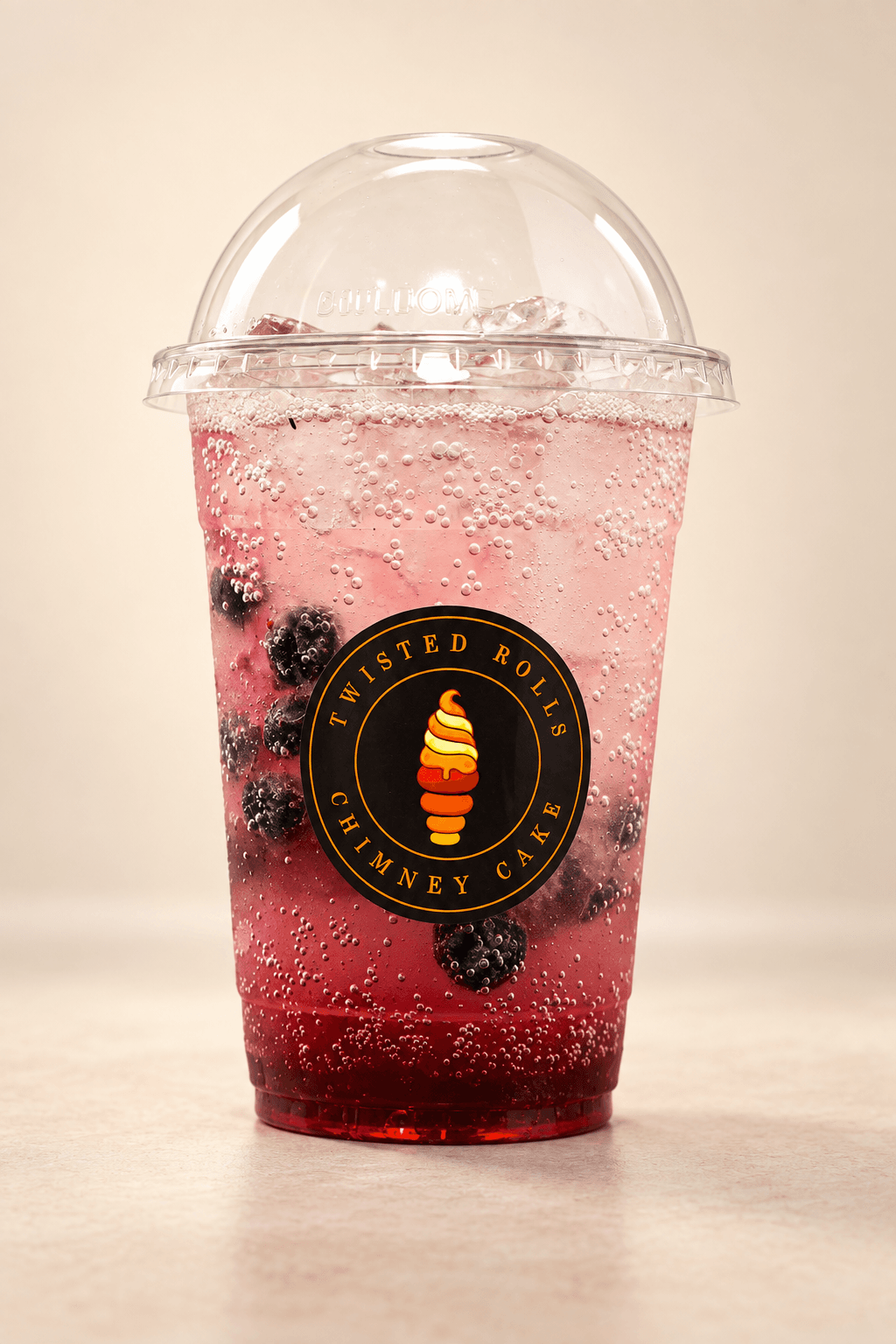 Blueberry Italian Soda